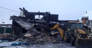 Демонтаж сгоревших зданий в Кушве | Сварной-Кшв - снос после пожара от 1022 рублей