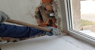 Демонтаж окон в Кушве: цена от 1533 руб. - Сварной-Кшв